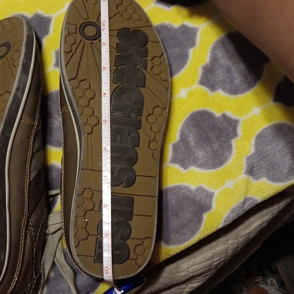 Skechers men's brown leather sneakers - Picture 7 of 7